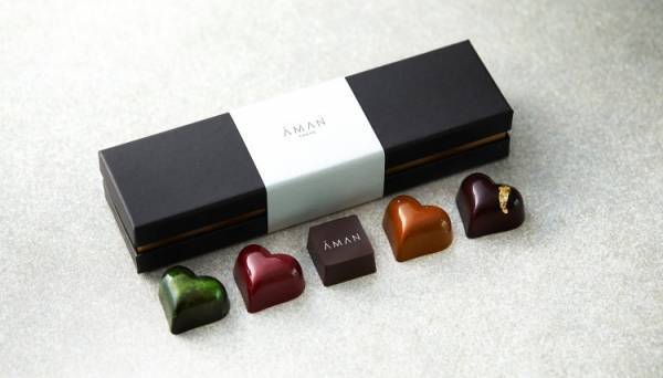和の素材と厳選されたカカオが奏でるハーモニー。アマン東京のバレンタインチョコレート