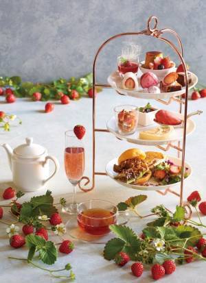 旬の苺を楽しむアフタヌーンティー「KIHACHIのアフタヌーンティー ～苺スペシャル～」