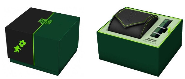 タグ・ホイヤーがダイヤルとストラップにグリーンの色調を採用した大坂なおみとのコラボモデルを発表