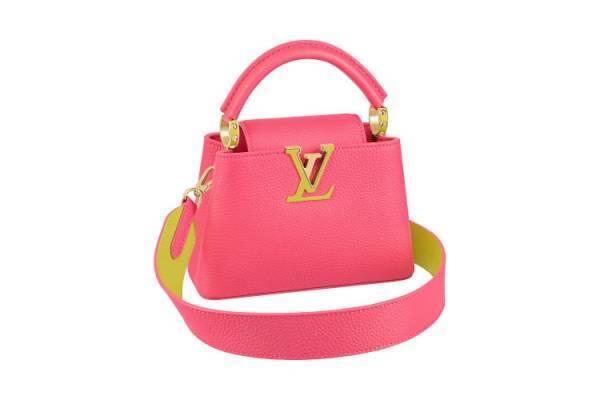 鮮やかなバイカラーが魅力! ルイ・ヴィトンから新作「カプシーヌ」バッグが登場