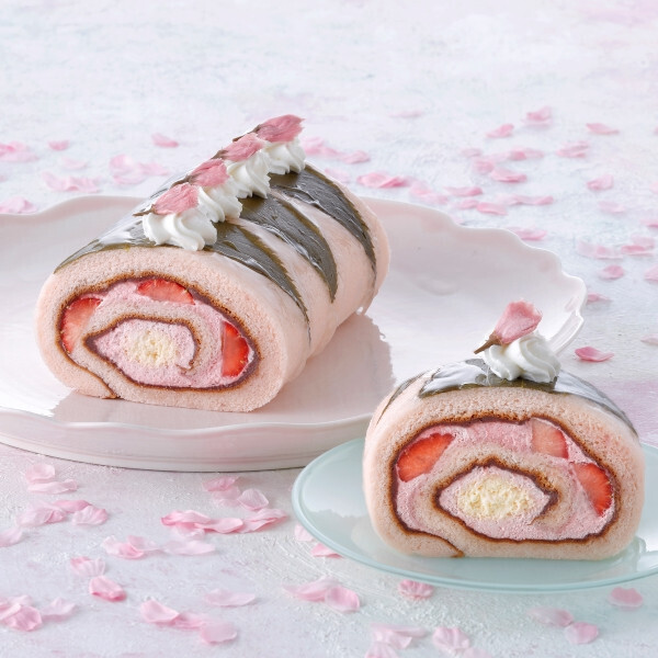 パティスリー キハチから桜の季節だけ楽しめる、春限定の桜づくしモンブラン&ロールケーキが登場