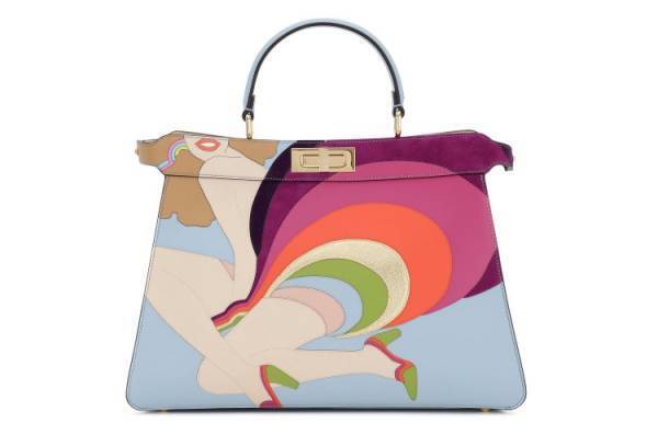 アントニオ・ロペスのイラストが施されたフェンディ「ピーカブー」と「バゲット」が登場