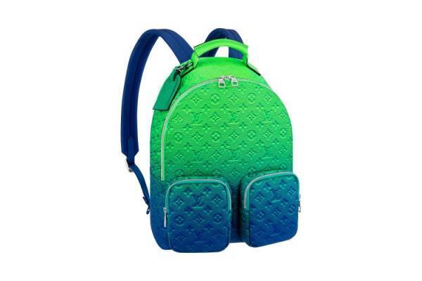 ネオンカラーのグラデーションが斬新な、ルイ・ヴィトンのメンズ新作バッグ&スニーカー