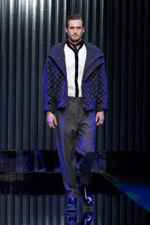 【ルック】ジョルジオ アルマーニ 2022-23秋冬 メンズ＆ウィメンズ コレクション