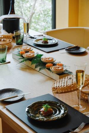 アマン京都の1棟貸しパビリオンに宿泊。プライベートシェフがもてなすディナーを堪能