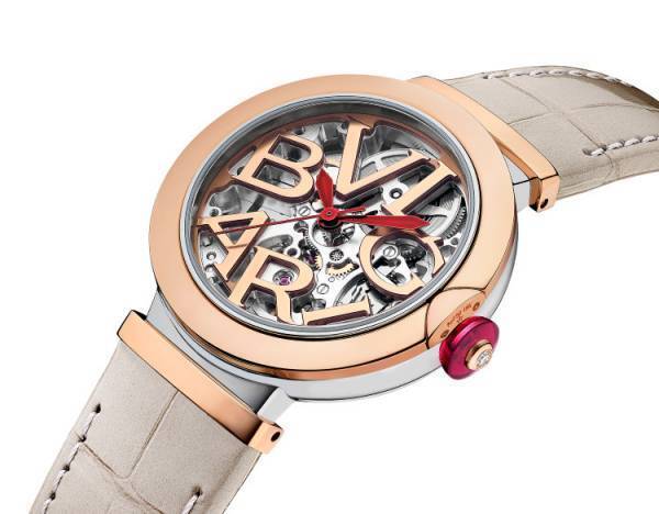 ブルガリから「ルチェア スケルトン トルトラ 日本限定モデル」が登場。ブランドロゴをダイヤルデザインとしてムーブメントに初採用