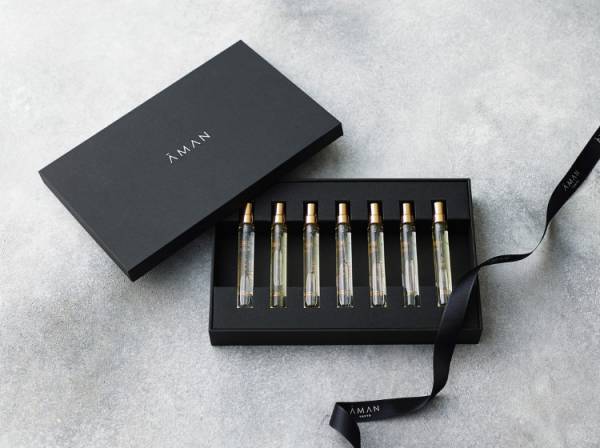 アマンの7つのリゾートの香りをトラベルサイズで楽しめるディスカバリーセットが登場