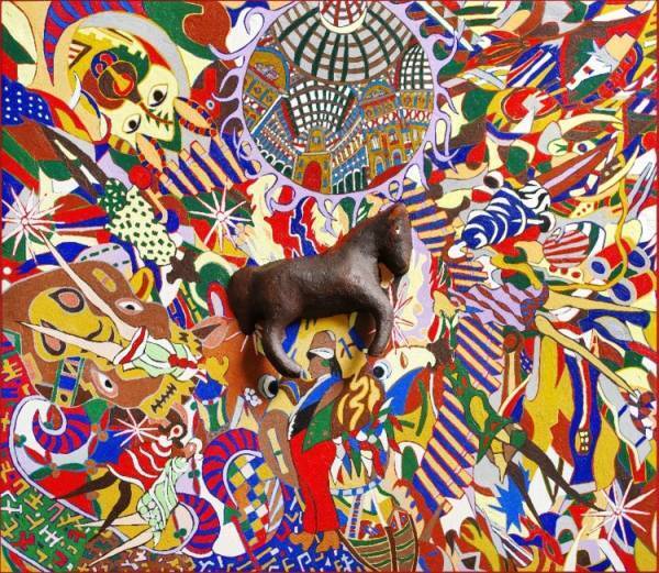 銀座三越で「ジミー大西 画業30年記念作品展」開催。初期の頃から海外移住期まで様々な時代の作品を網羅