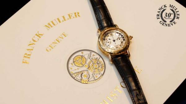 フランク ミュラーが創業30周年を記念した特別企画展を東京・芝の大本山増上寺で開催