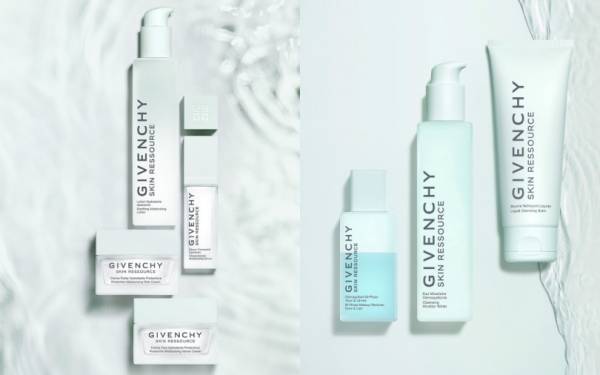 ジバンシイの保湿ケアシリーズがリニューアル。新たに「汚れを落として潤す」クレンザーが追加に