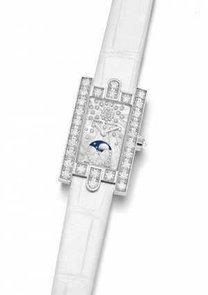 ハリー・ウィンストン「HW アヴェニュー・クラシック ムーンフェイズ」に新たなダイヤルカラーが登場