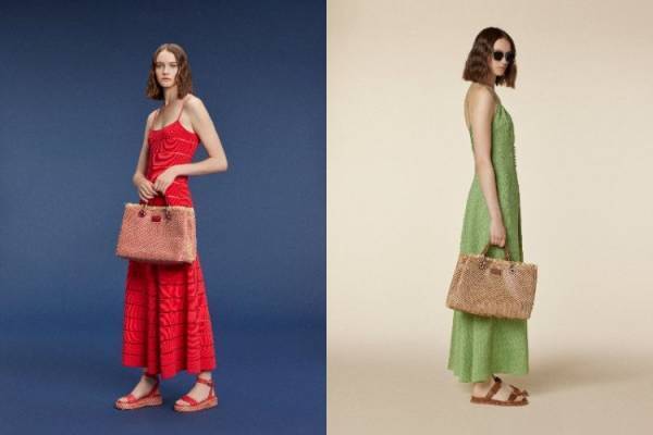 エンポリオ アルマーニの大人気アイコンバッグ「MyEA」にラフィア風の素材が用いられたかごバッグテイストの新作が登場