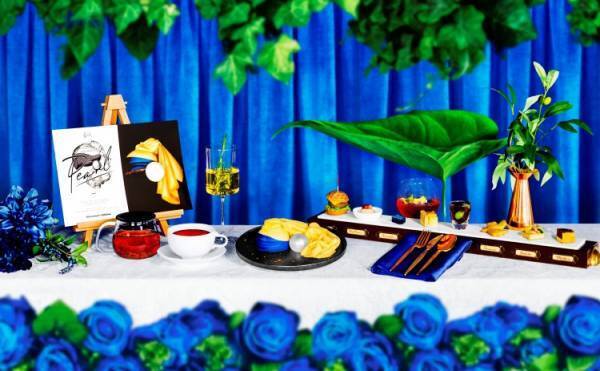 メズム東京で楽しむ新感覚アフタヌーンティ「アフタヌーン・エキシビジョン」、第6弾はフェルメールの『真珠の耳飾りの少女』がモチーフ