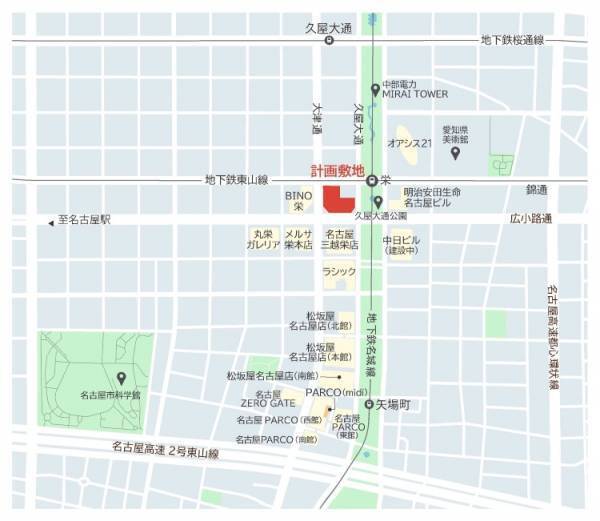 コンラッド・ホテルズ＆リゾーツが名古屋に初進出! 「コンラッド名古屋」が栄に2026年開業予定