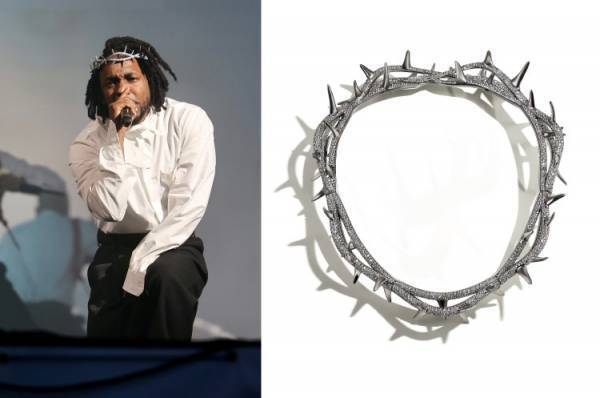 ティファニーがケンドリック・ラマーとコラボ! チタンとパヴェダイヤモンドを使用したカスタムメイドの「いばらの冠」を製作