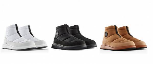 カナダグースからナイロン素材を使用した新作軽量フットウエアが登場