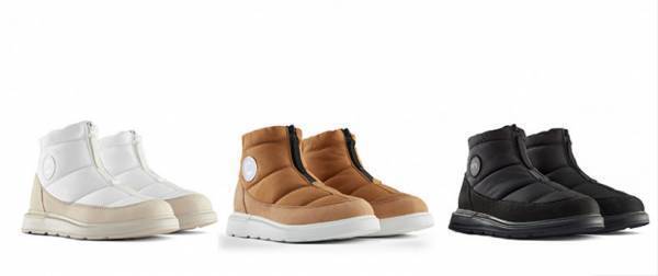 カナダグースからナイロン素材を使用した新作軽量フットウエアが登場