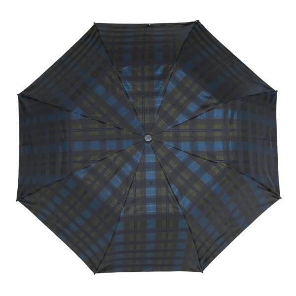 創業155年の傘生地屋がつくる、折りたたみタイプの紳士用日傘