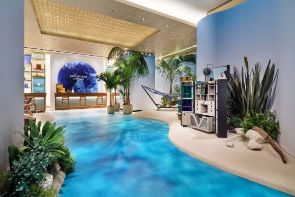 ルイ・ヴィトン 六本木ヒルズ店で世界一周旅行をテーマにした期間限定の「サヴォアフェール イベント」を開催