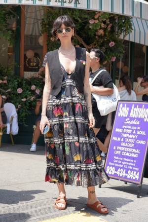 2022年夏のNYスナップ、最旬のサマードレスを着用したニューヨーカーにインタビュー「この夏どう過ごす?」【From cities 世界の都市に憧れて Vol.34】