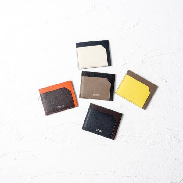 キャッシュレス化にぴったり! イタリア製革小物ブランド「ラルコバレーノ」からフラットウォレットが新登場