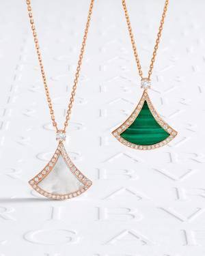 ローマのクリエイティブなヘリテージに深く根ざした扇形のデザイン。ブルガリ ディーヴァ ドリーム コレクション 2022年新作