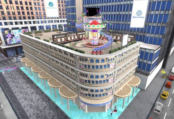 大丸松坂屋百貨店がメタバース上のニューヨークに仮想店舗「バーチャル大丸・松坂屋」を出展