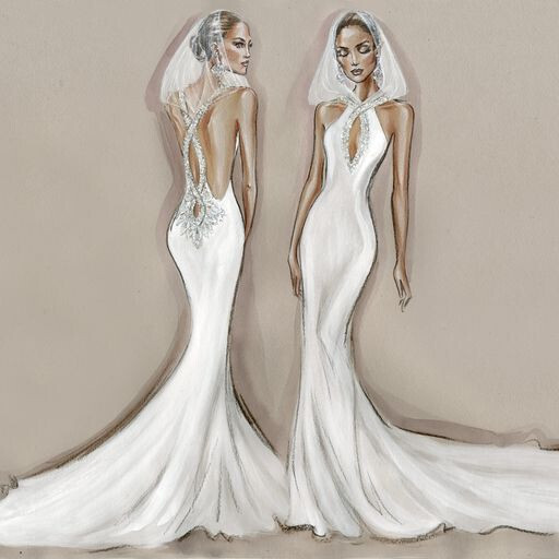 ジェニファー・ロペスが結婚式に選んだのは「ラルフ ローレン」のドレス