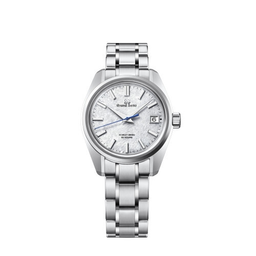 グランドセイコーから白く美しい輝きを放つ先進素材を採用したレギュラーモデルが登場