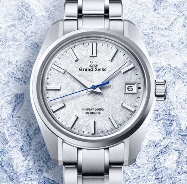 グランドセイコーから白く美しい輝きを放つ先進素材を採用したレギュラーモデルが登場