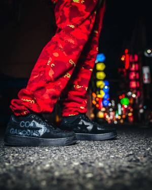 A BATHING APE® × COMME des GARCONS、2022年秋冬シーズンの新作コレクションをリリース