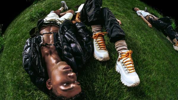 モンクレールが新フットウエアライン「TRAILGRIP 」を発表。実用的なテクノロジーと洗練されたスタイリングを融合させた大胆なデザインに