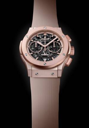 アルミニウムピンクが美しいウブロの日本限定モデル「アエロ・フュージョン クロノグラフ アルミニウム ピンク」が誕生