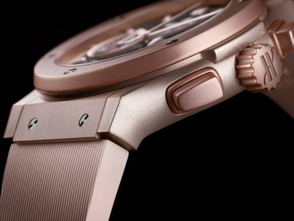 アルミニウムピンクが美しいウブロの日本限定モデル「アエロ・フュージョン クロノグラフ アルミニウム ピンク」が誕生