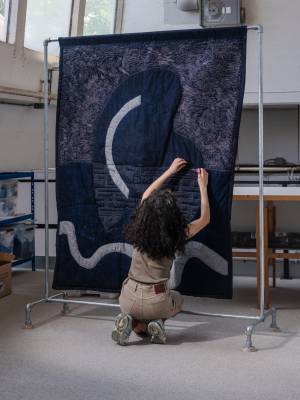 リサイクルデニムを原料に独自のレシピ開発、G-Star RAWの「The Art of RAW」第3弾アーティスト、レニー・シュテープにインタビュー