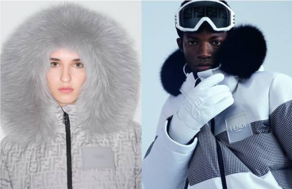 フェンディがシーズンストーリーに新たな解釈が施されたスキーウエアカプセルコレクションを発表