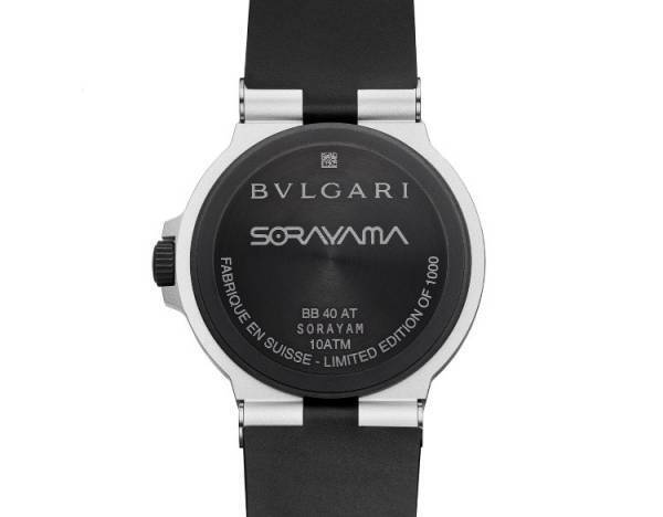 アーティスト 空山基が手掛けた 「ブルガリ アルミニウム 空山基 限定モデル」をローマで山下智久が纏う