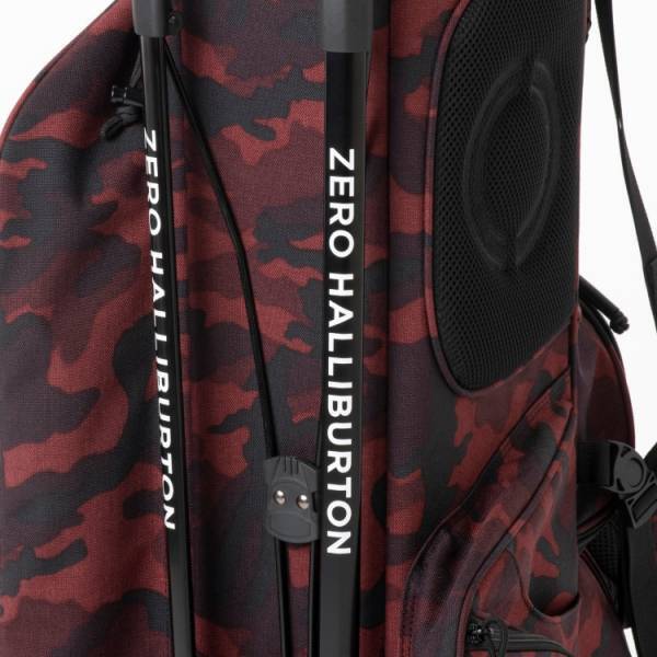 ゼロハリバートンのゴルフコレクションで人気のコーデュラシリーズに新色のレッドカモが登場