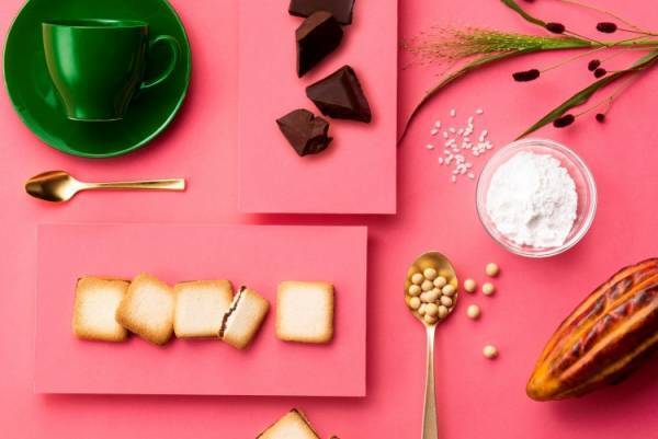 亀田製菓 × 銀座三越の新ブランド 「jeRiz (ジュリ)」がオープン、米粉のラングドシャなどを展開する米菓子専門店がデビュー