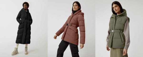 カナダグースが秋冬の新作グローバルキャンペーンを公開。写真家アニー・リーボヴィッツが3人のミューズを撮影