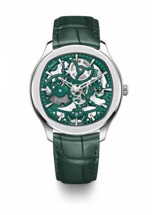 グリーンを大胆に取り入れたピアジェ ポロの新作「ピアジェ ポロ スケルトン」が登場