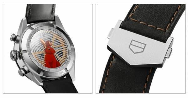 ケースバックには赤いウサギの姿が。タグ・ホイヤーが卯年を記念した限定モデルを発表