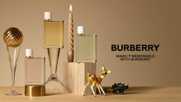 バーバリーを代表するフレグランスコレクション「バーバリー ハー」からホリデーセットが数量限定で登場