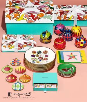 ティファニーがホリデーシーズンを彩るアンディ・ウォーホルとコラボしたカプセル コレクションを発表