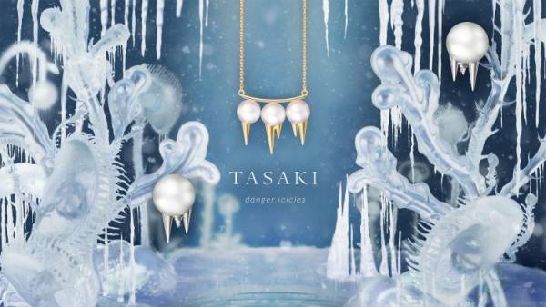 TASAKIが新宿伊勢丹ザ・ステージでポップアップを開催。氷柱をモチーフにした「デインジャー アイシクルズ」を先行販売
