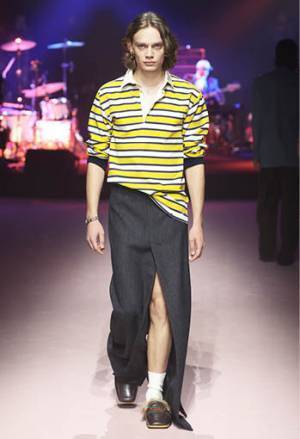 グッチがミラノで2023年秋冬メンズコレクションを発表