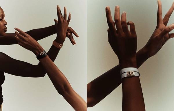 ディオールスタイルのエレガンスを体現するレザーのダブルブレスレットが登場