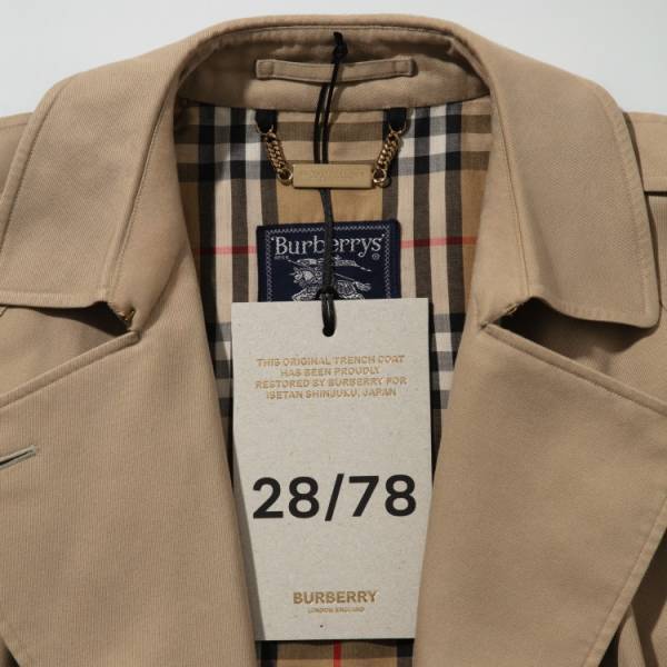 バーバリーがトレンチコートにフォーカスしたポップアップストアを新宿伊勢丹にオープン