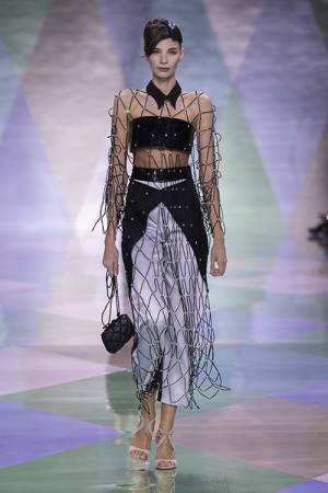 【ルック】ジョルジオ アルマーニ プリヴェ 2023春夏 オートクチュールコレクションを発表