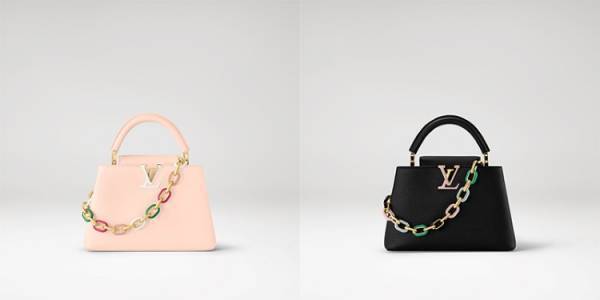 ルイ・ヴィトンからこれからの季節にふさわしいカラーリングが特徴の新作「カプシーヌ」バッグ が登場